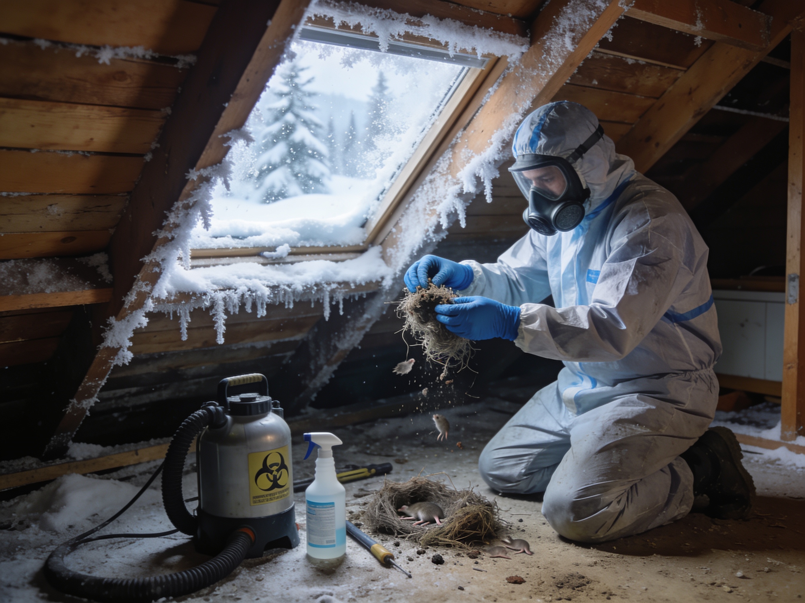 Handling Rodent-Related Biohazards During Coeur d'Alene Winters