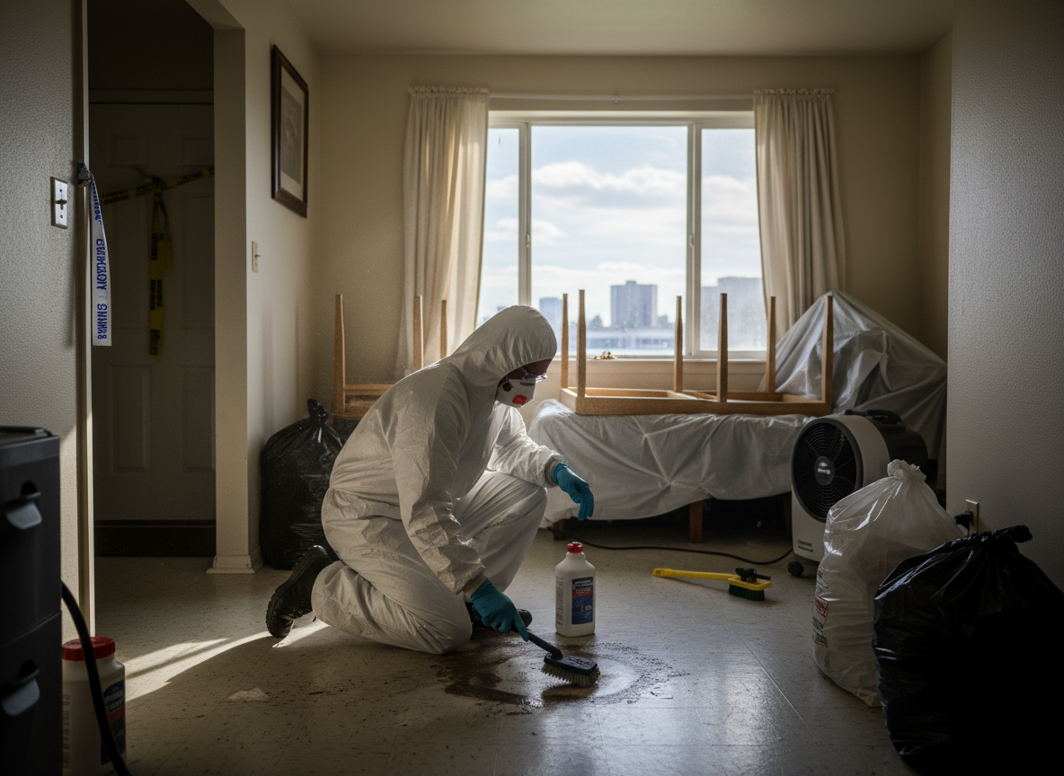 Bio Hazard Cleanup in Harrison